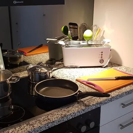 Gemutliche 2.5 Ferienwohnung شقة غستيغفيلر